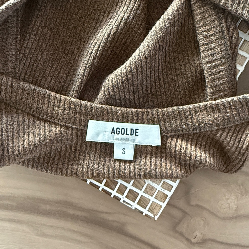 Agolde Bailey Ribbed Tank - Picture 7 of 12